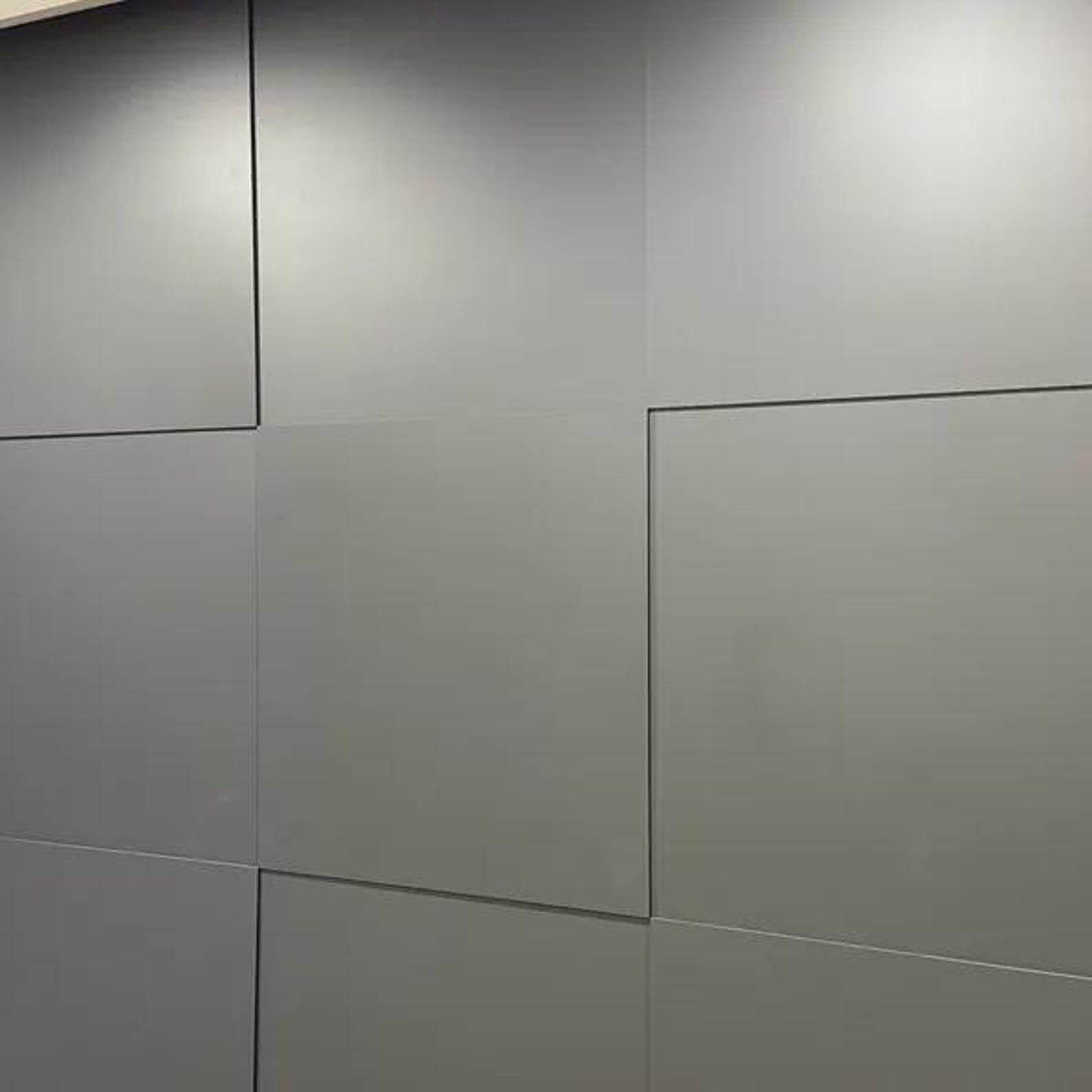 Middle Grey Modular Squares, 3D Decorative Wall Panels, Easy ...