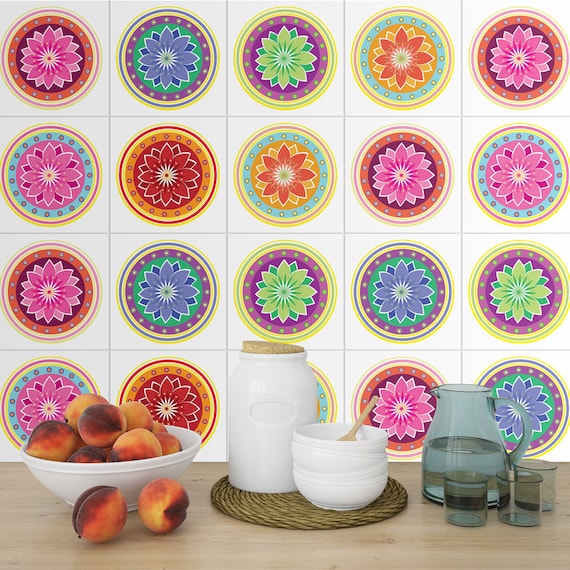 Stickers OTHER FRUITS 2 Sizes Tile Transfers 5 x BLACK CURRANT TILE DECALS