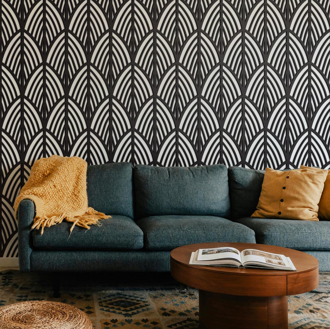 Art Deco Furniture, Art Deco, Wall Decor, Wall Art, Geometric Wall