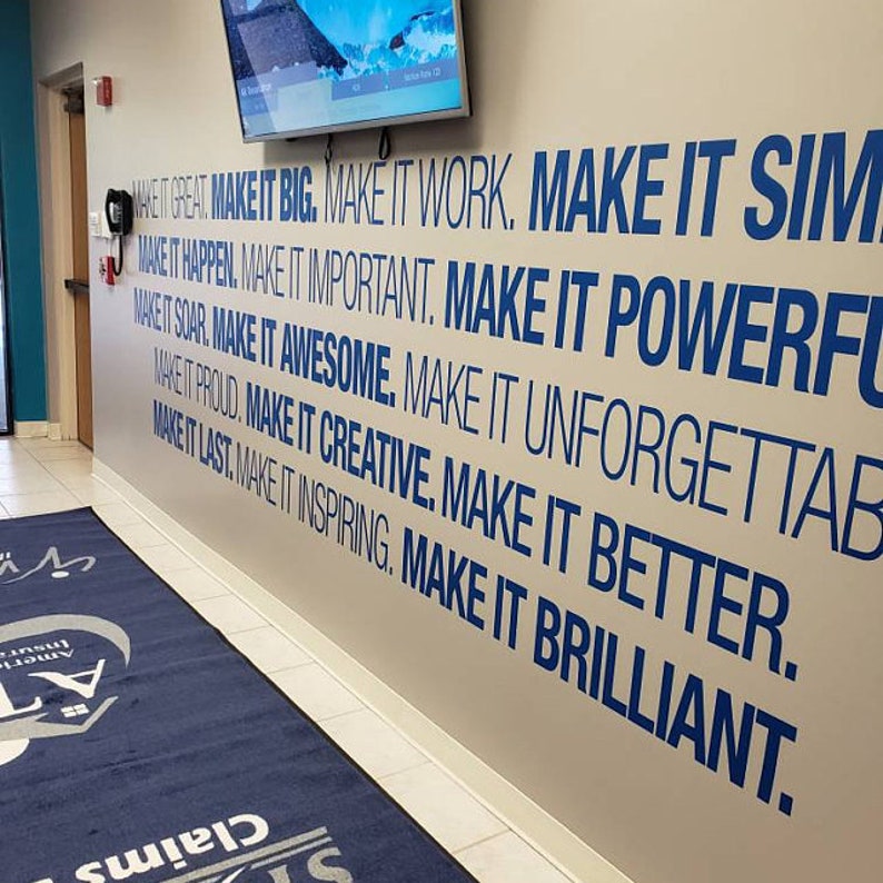 Office Wall Art Corporate Office Supplies Office Decor Etsy