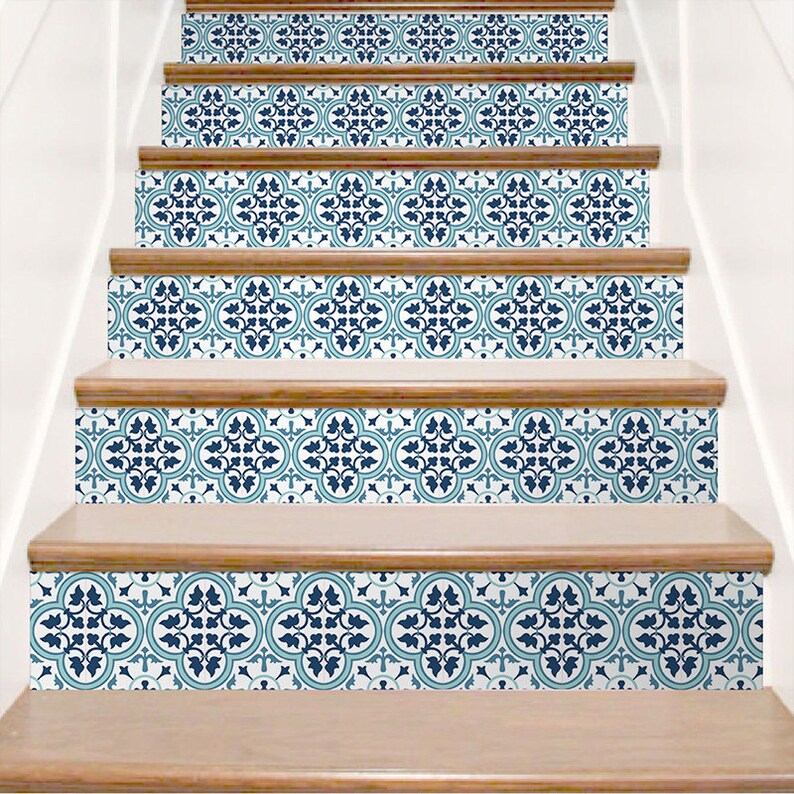 Tile Decal Mosaic Wall Art Tile Stickers Mosaic Tiles Etsy