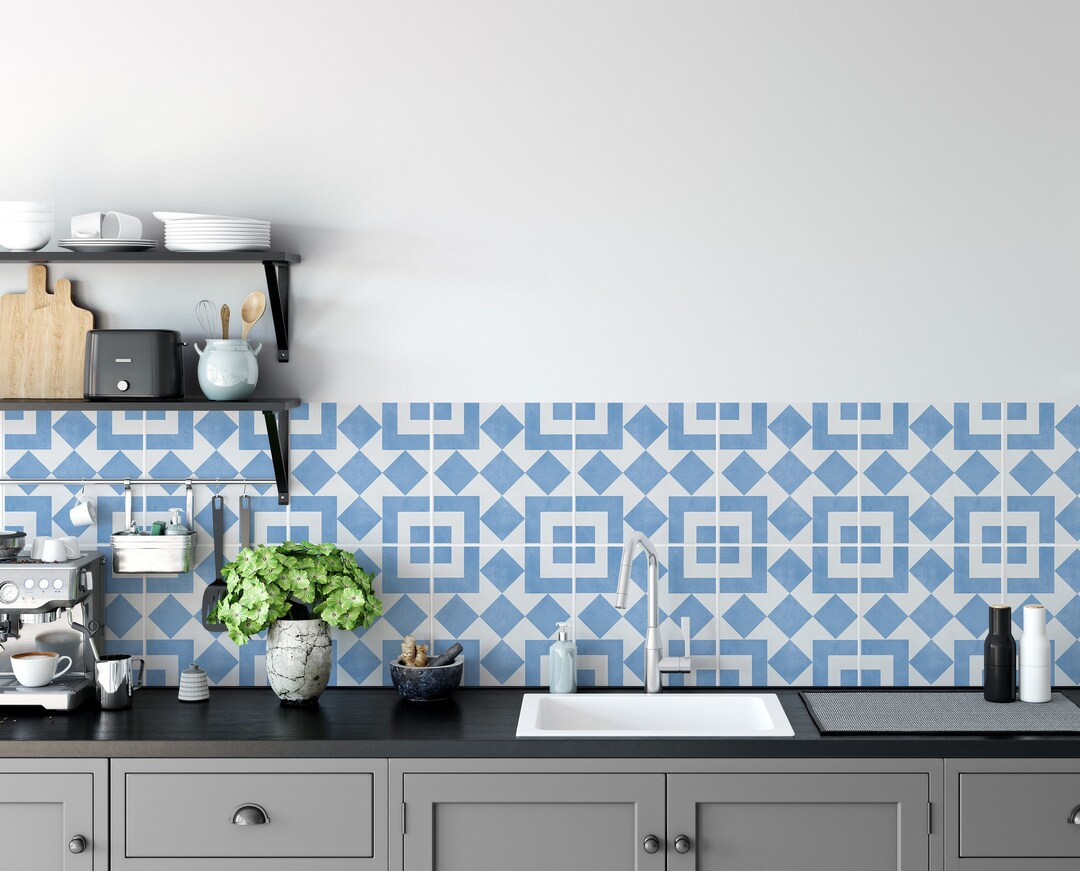 Removable Self Adhesive Backsplash, Peel and Stick for Kitchen
