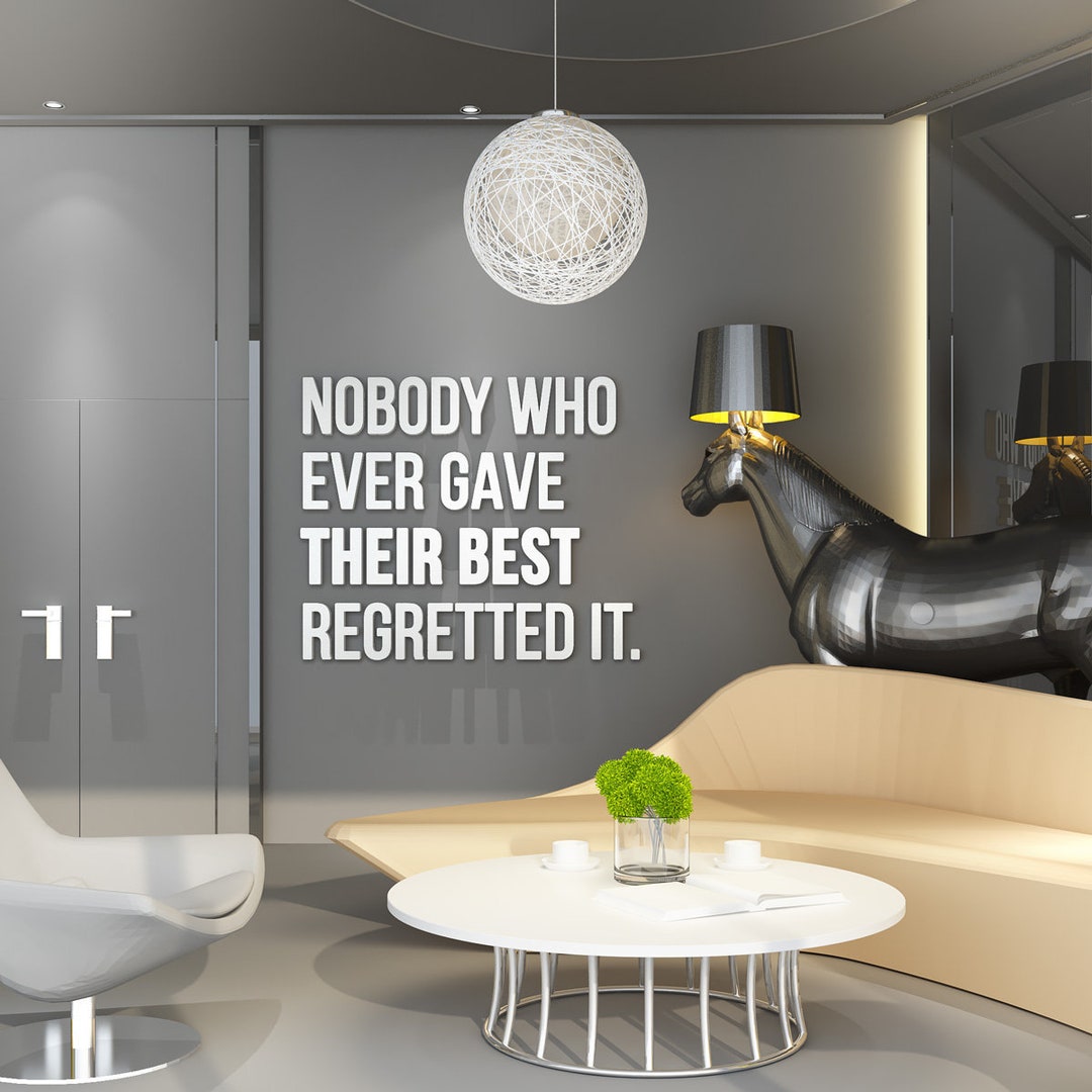 Give Your Best, Office Wall Art, Office, Quote, Wall Art, Office Art