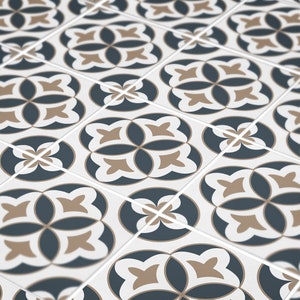 Adhesivos para azulejos con diseño de Cracovia, adhesivos para azulejos, aptos para paredes y suelos, impermeables, paquete de 10, SKU:CRAC imagen 6