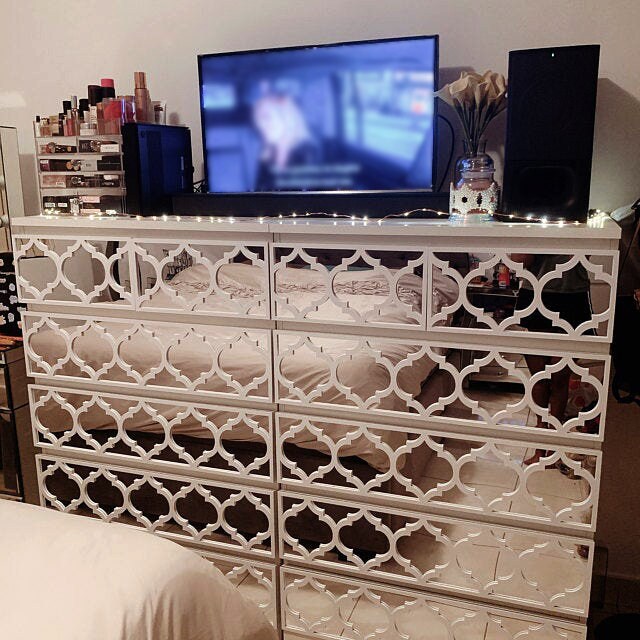 Fretwork Trellis Overlays Furniture Appliques Malm Kits Etsy Australia