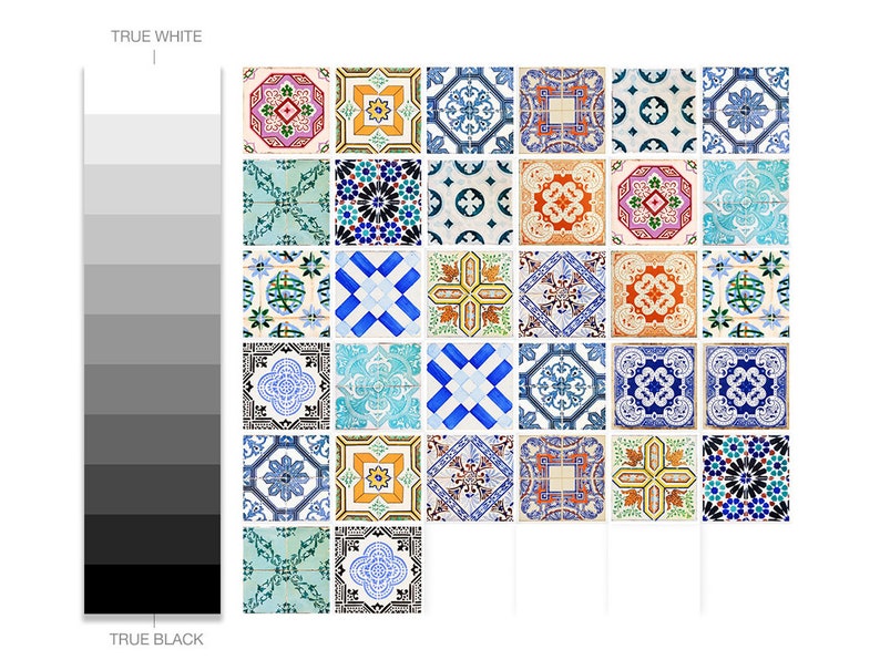 Traditional Spanish Tiles Stickers Tiles Decals Tiles for Kitchen Backsplash or Bathroom Home Carrelage PACK of 32 SKU:SPANTILES image 9