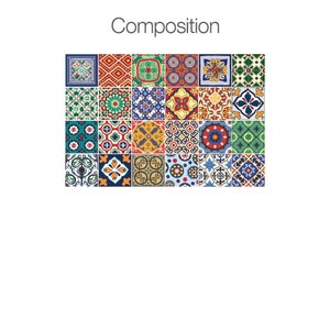 Talavera Fliesen Treppenhaus Fliesenaufkleber Küche | Etsy