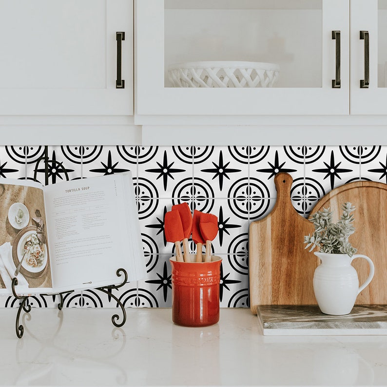 Tile Stickers Fireplace Tiles for Kitchen / Bathroom Peel Etsy