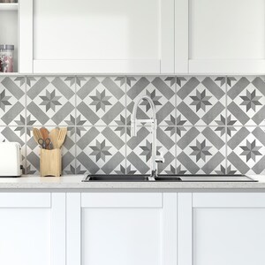 Decorazione della Cucina, Dunkirk, Kitchen Backsplash, Kitchen Tile, Roll Tile Stickers, Splashback, SKU:RT19