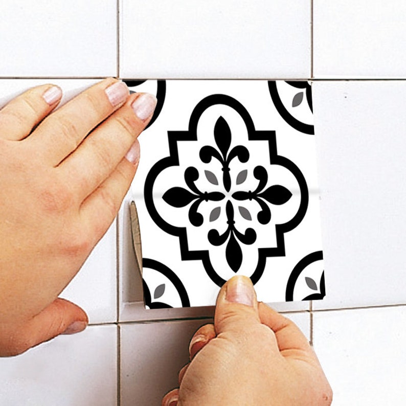 Sofia Tegelstickers Open haard Carrelage Carreaux Peel and Stick Pack van 10 SKU:SOFI afbeelding 4