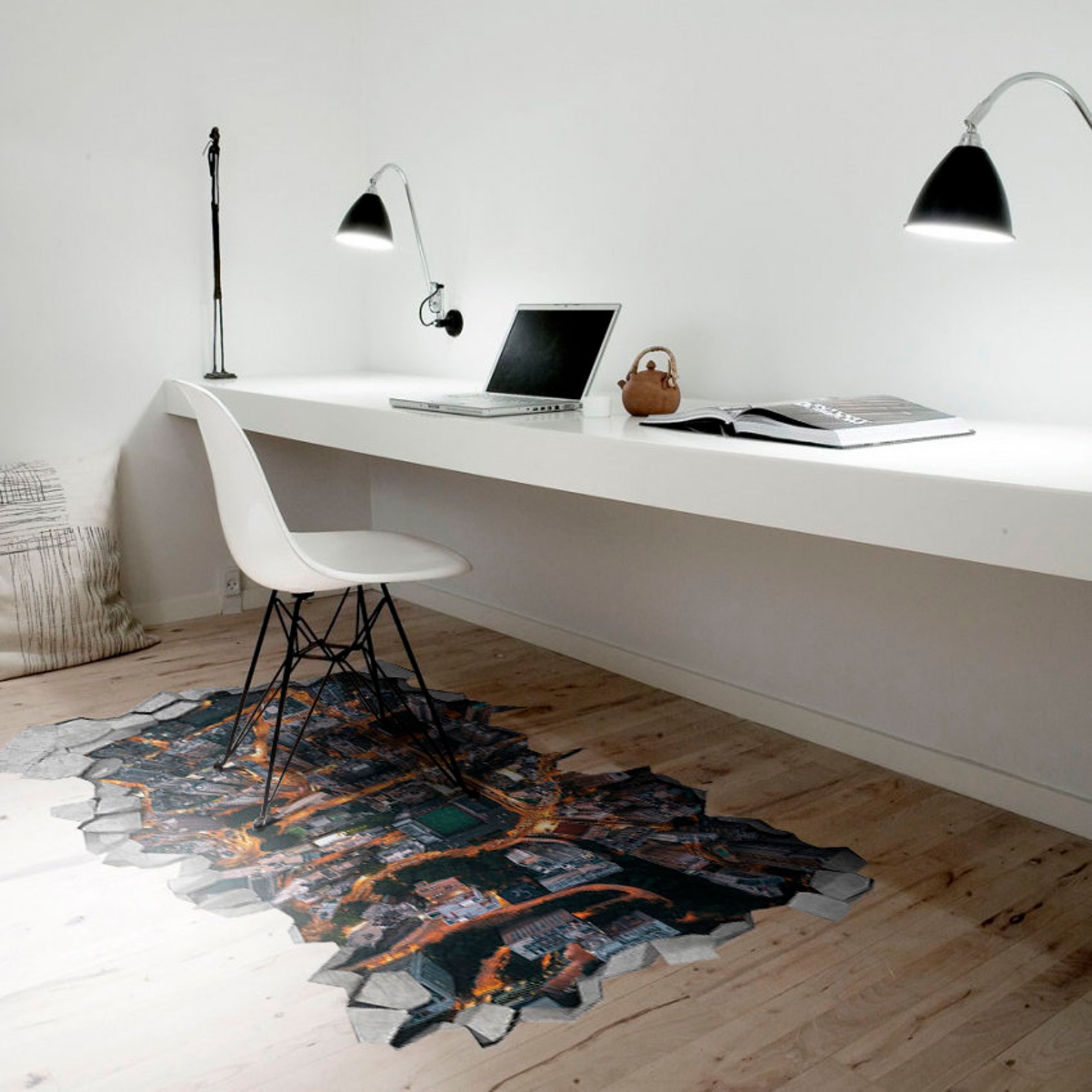 City View Decal 3D - 3d Wallpaper - 3d Floor Decals - 3d Floor Art - 3d ...