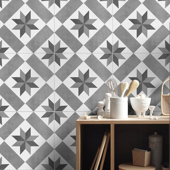 Dunkirk Tile Decals Suitable For Wall And Floor Waterproof Image 0