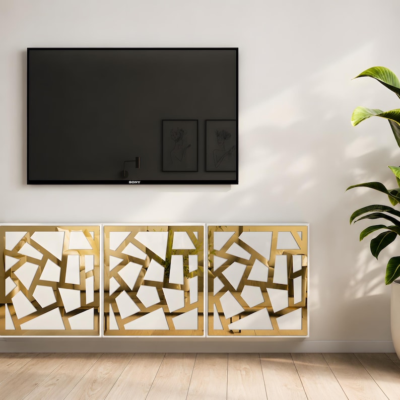 Braga, BESTA Kits, Furniture Overlays, Fretwork Panels, Mirrored Furniture, Furniture Decor, Furniture Appliques, SKU:BRBE