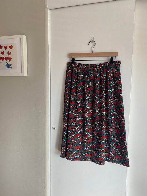 Floral Skirt - Pendleton Country Sophisticates Vin