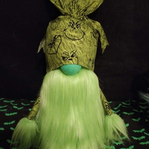 The grinch gnome