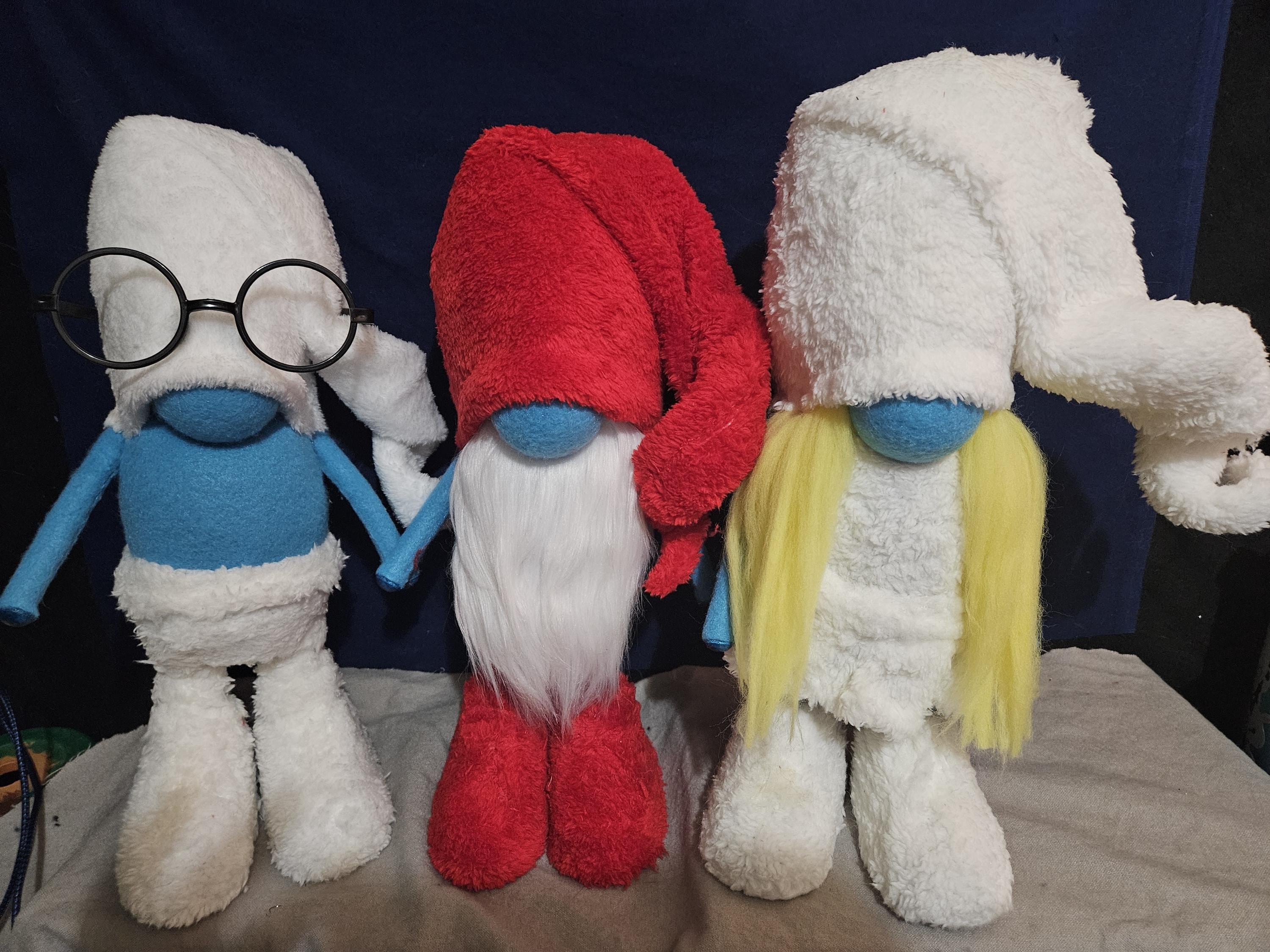 Poseable Smurf Gnome, Collectible Character Figure - Etsy