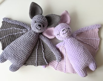 Crochet Bat Toy Pattern, Halloween Amigurumi (PDF Pattern)