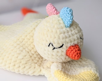 Crochet Baby Chick Comforter Pattern: Amigurumi Snuggler (PDF Pattern)