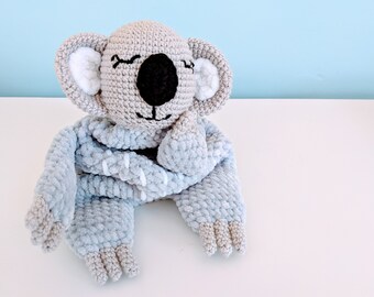 Crochet Koala Comforter Pattern: Amigurumi Lovey (PDF Pattern)