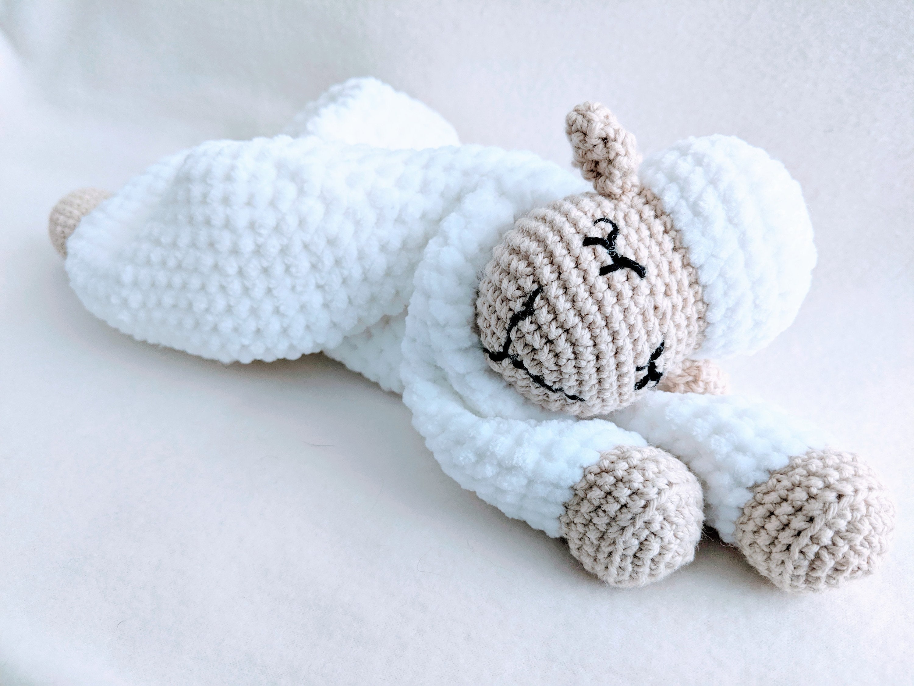 sheep baby comforter