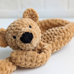 PATTERN ONLY, Teddy Bear Comforter, crochet bear, crochet pattern, amigurumi comforter pattern, amigurumi lovey, crochet lovey pattern teddy