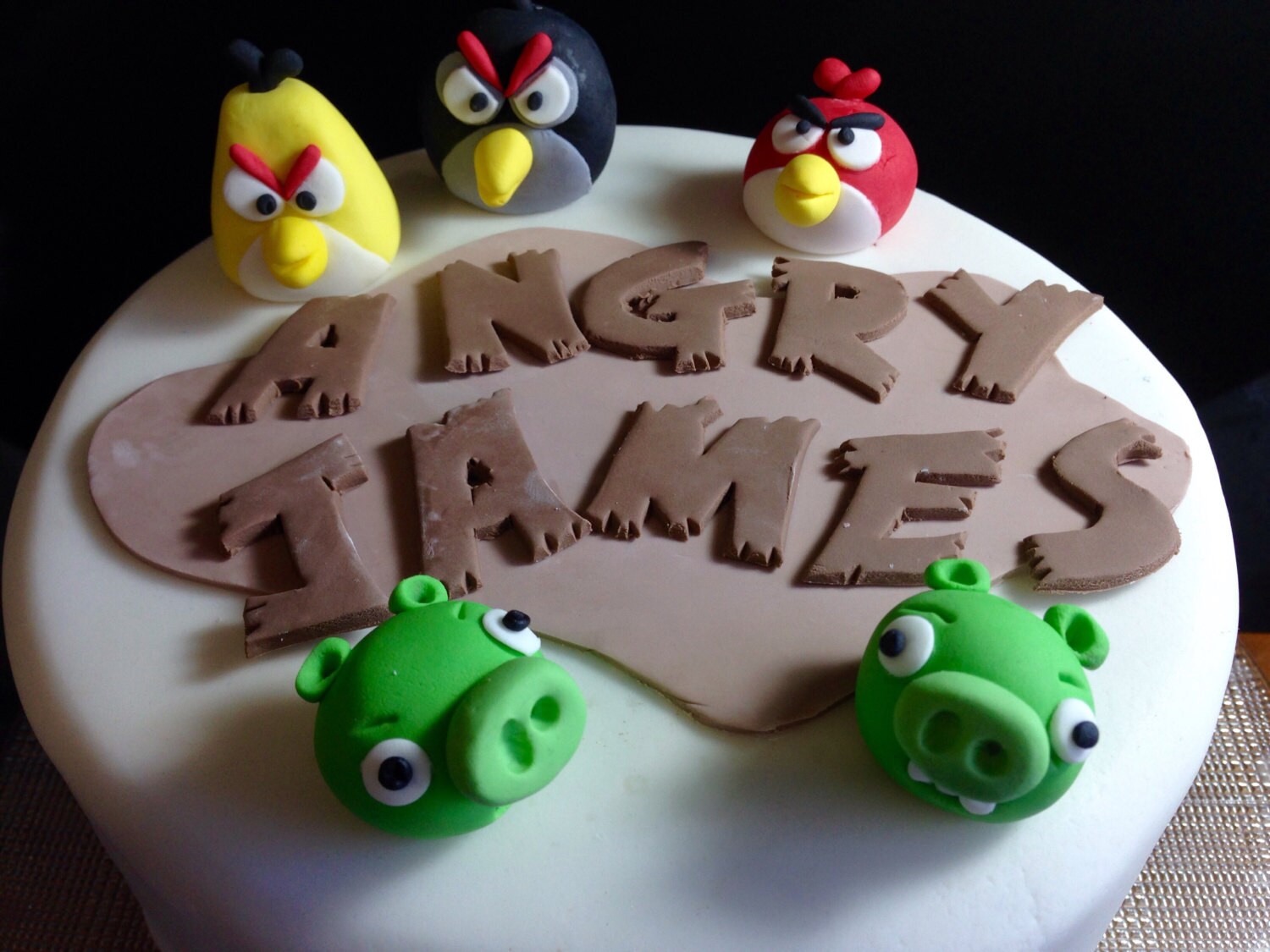Angry Birds Cake Topper Etsy