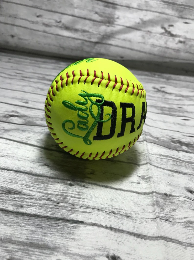 Custom Embroidered Baseball or Softball