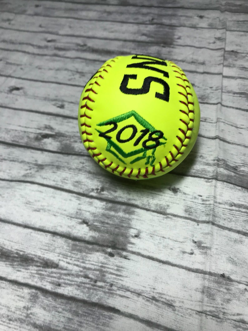 Custom Embroidered Baseball or Softball