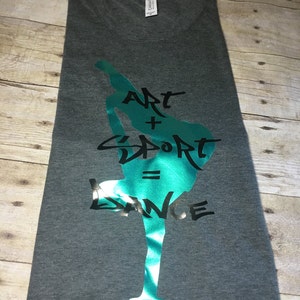 Arte más deporte es igual a Dance Boy&#39;s Hip Hop Dance Camisa Personalizada
