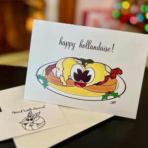 Happy Hollandaise (5x7 Greeting Card with Envelope)