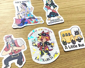 Cursed FFXIV Stickers