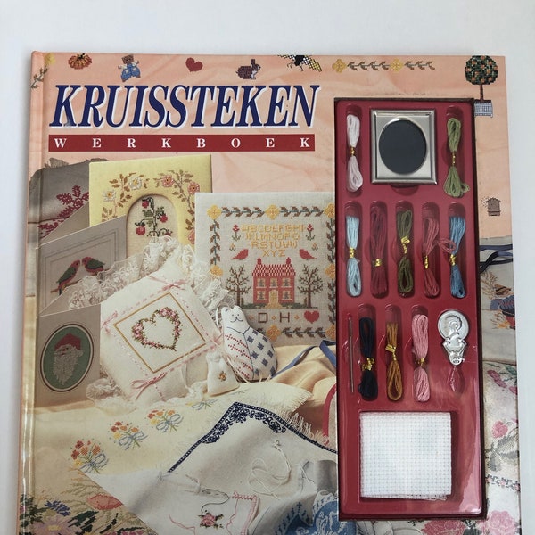 1996 Kruissteken Werkboek, Cross Stich Kit book