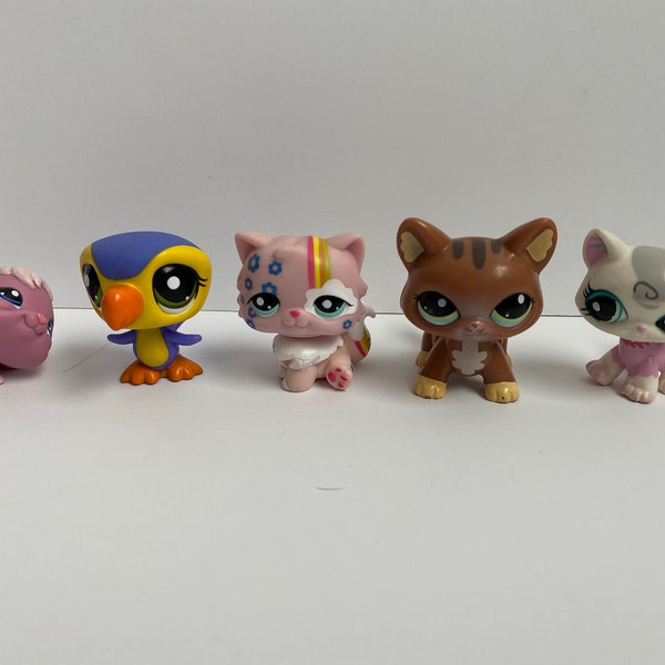 5 cute littlest pet shop characters