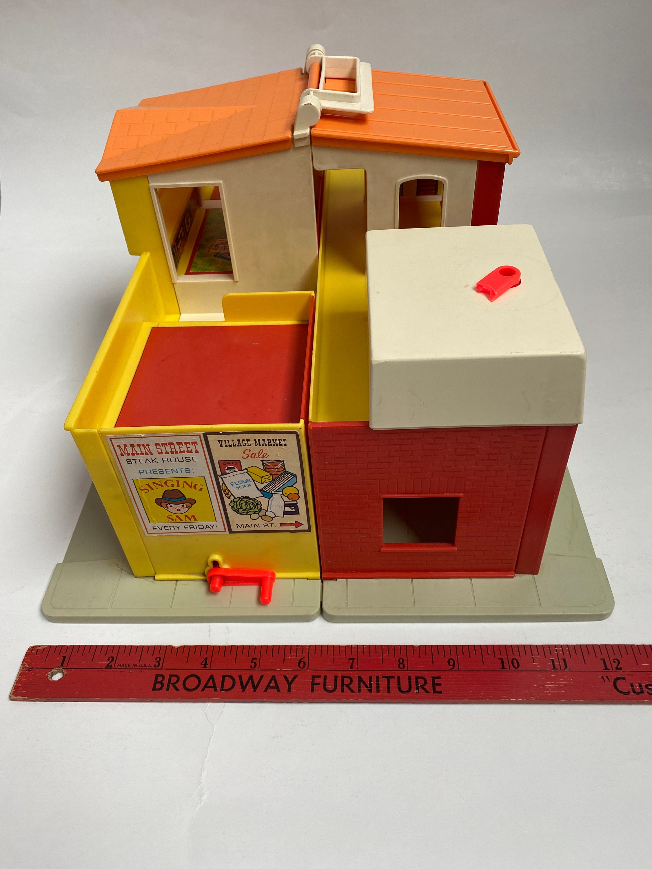 Vintage Fisher Price, Play Family Village Play Set Etsy