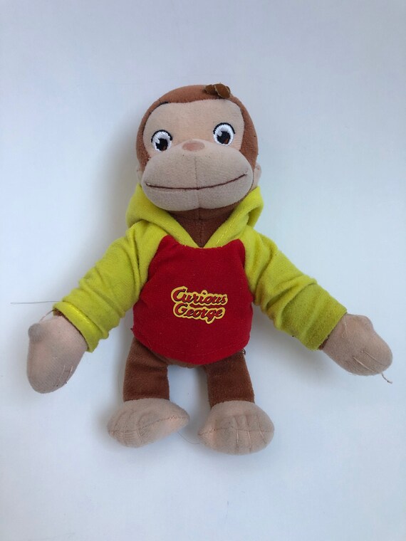 small plush monkey