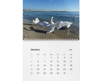Nature Photography Wall Calendar 2025: Floral Art Home Decor