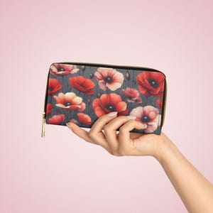 Cartera con cremallera