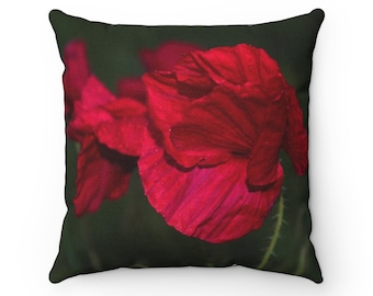 Almohada cuadrada de poliéster hilado