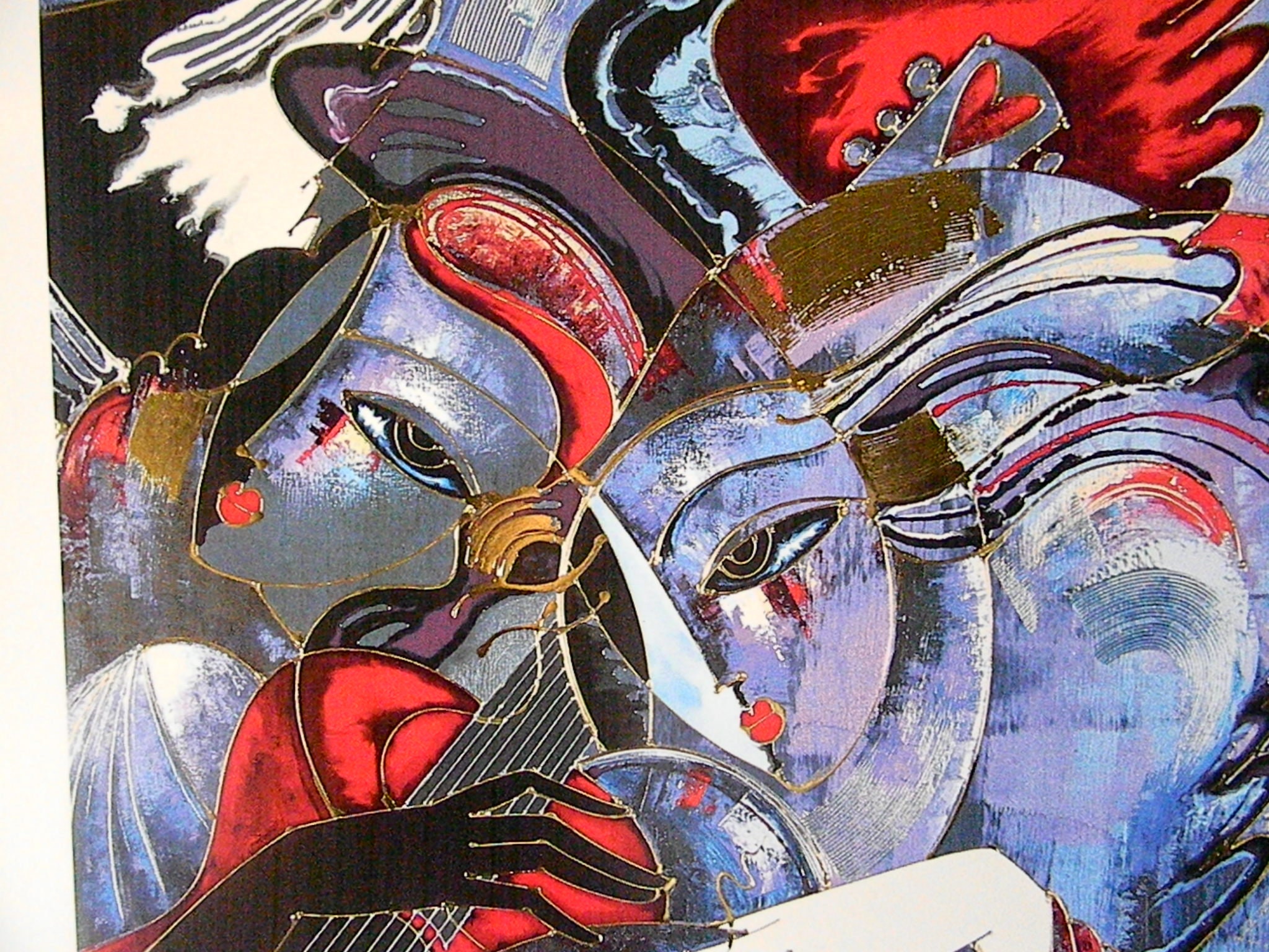 アート・デザイン・音楽 MARTIROS MANOUKIAN yesterday - today ARTIST'S DUET by Martiros Manoukian-armenian-poster Print on Heavy