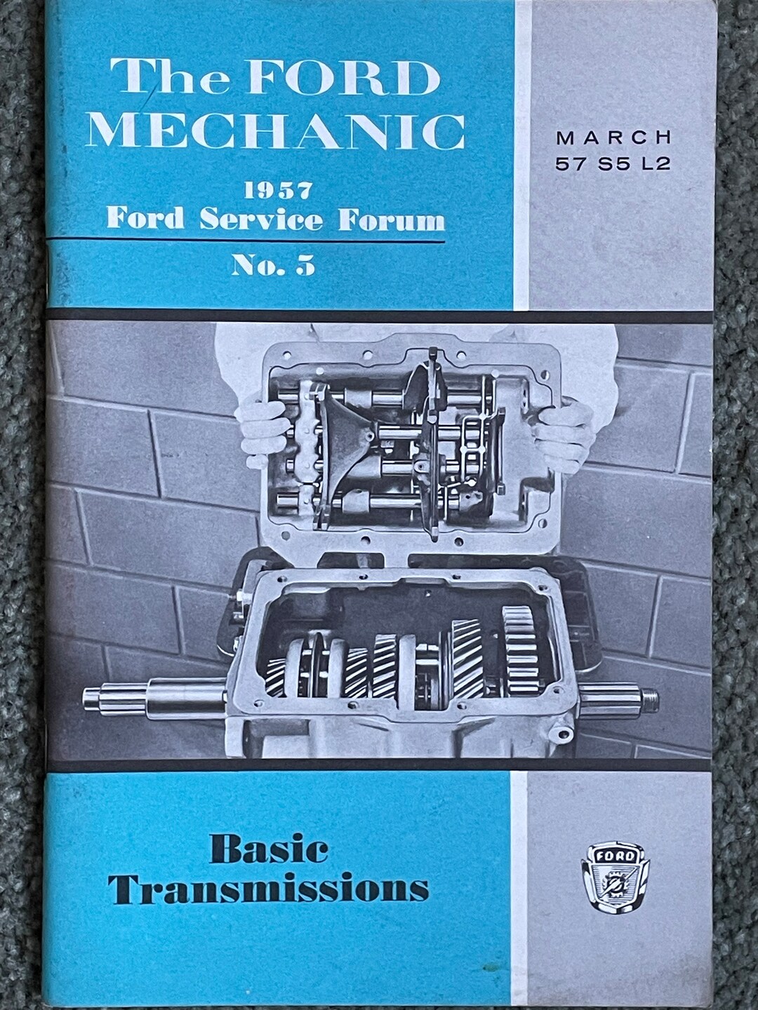 Original Ford Mechanic 1957 Ford Service Forum No 5 Transmatic