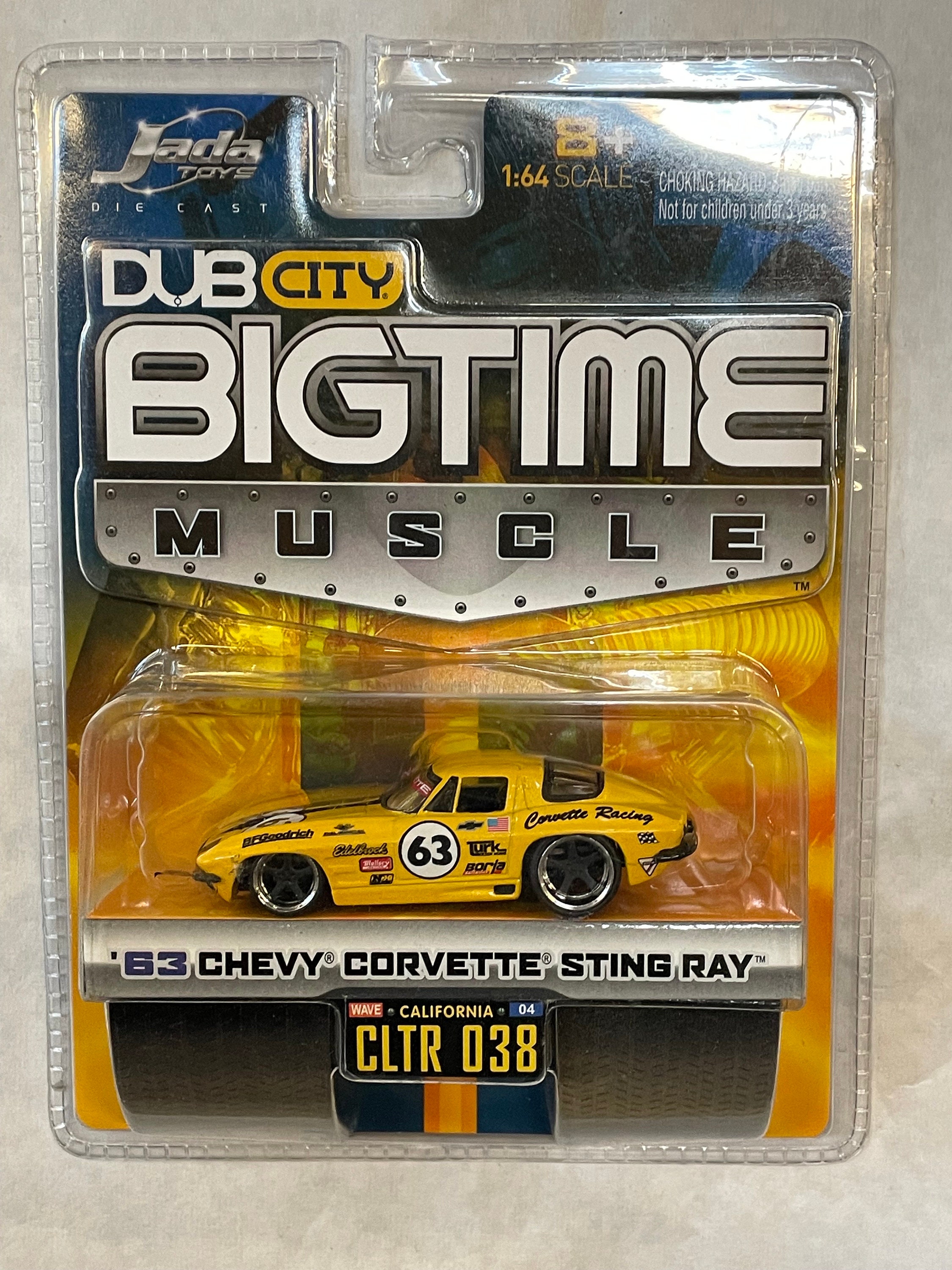 Dub City Big Time Muscle Jada Toys 1963 Corvette Sting Ray Unopened Original Packaging. - Etsy Dub City Big Time Muscle Jada Toys 1963 Corvette Sting Ray Unopened Original Packaging. - Etsy