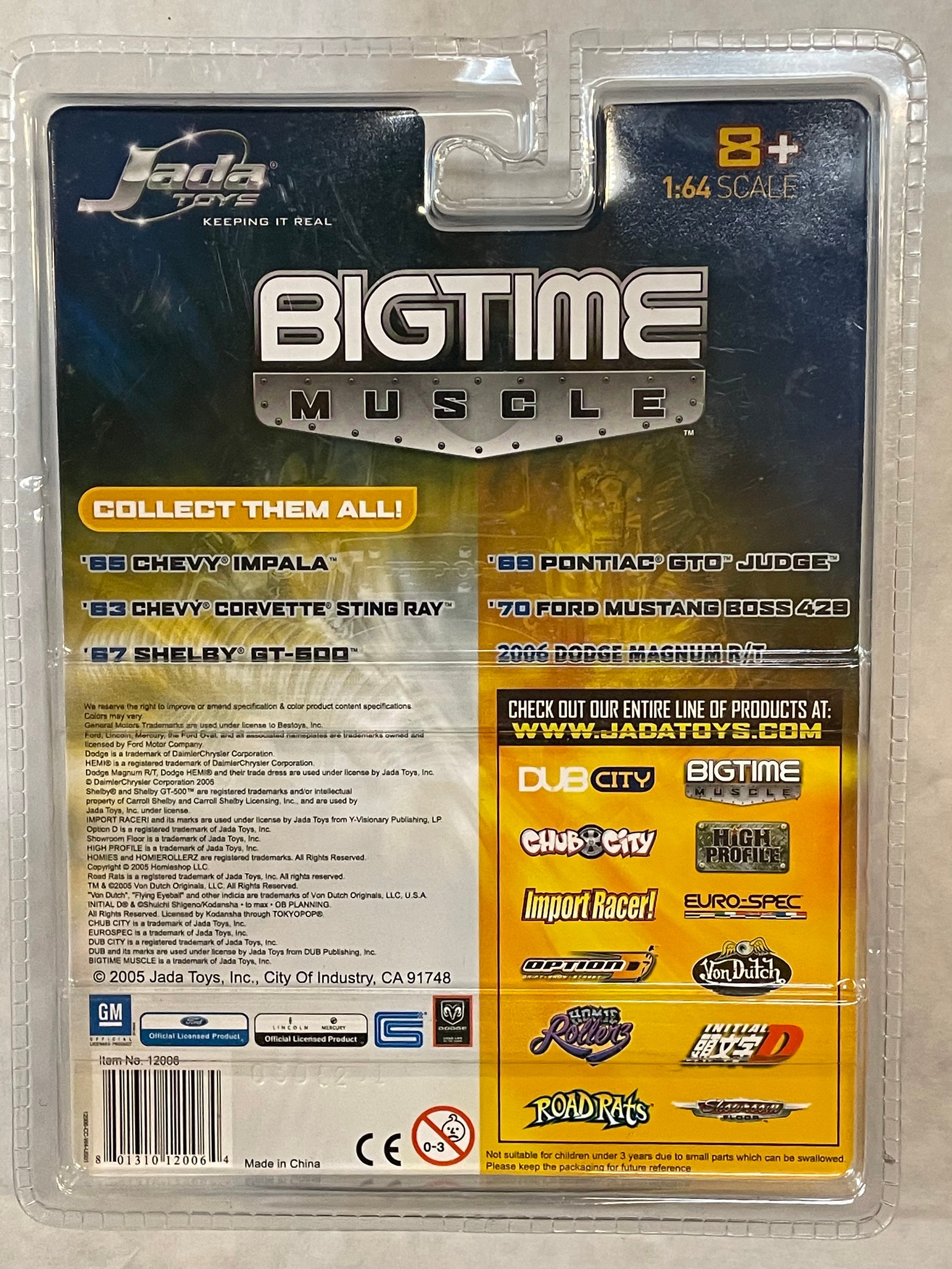 Dub City Big Time Muscle Jada Toys 1963 Corvette Sting Ray