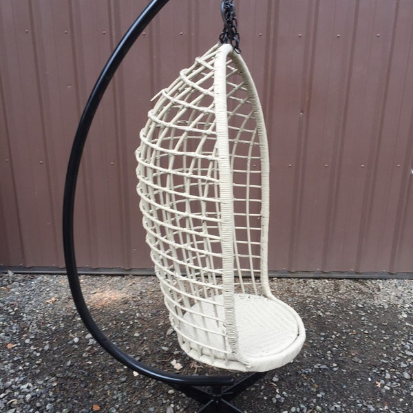 Rattan Swing Chair Etsy