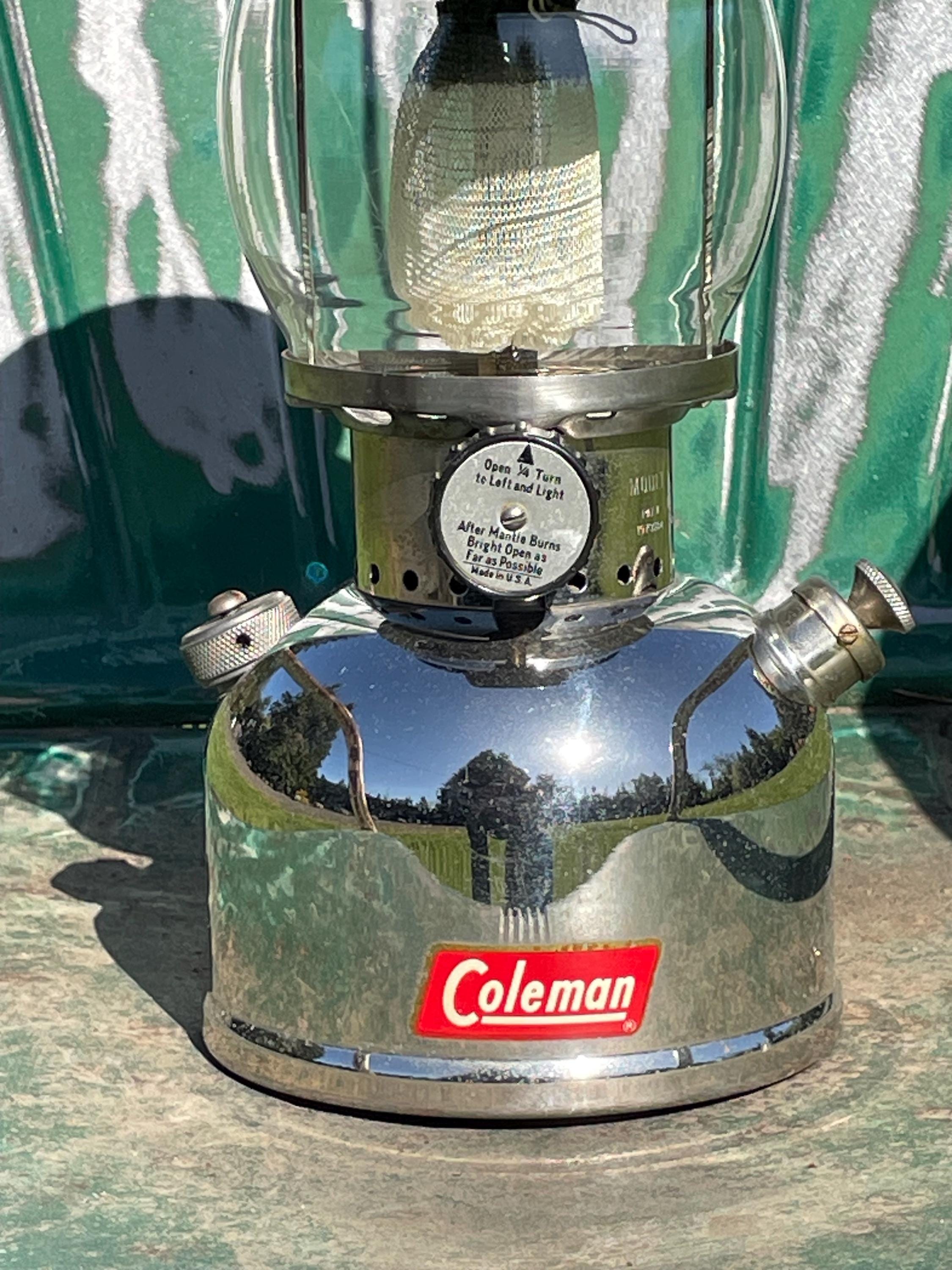 Rare Collectors Model 202 Colman Single Mantel Lantern All