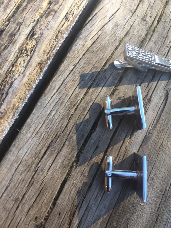 Hickok Cuff Links and Tie Clip Set - Made in USA - image 8