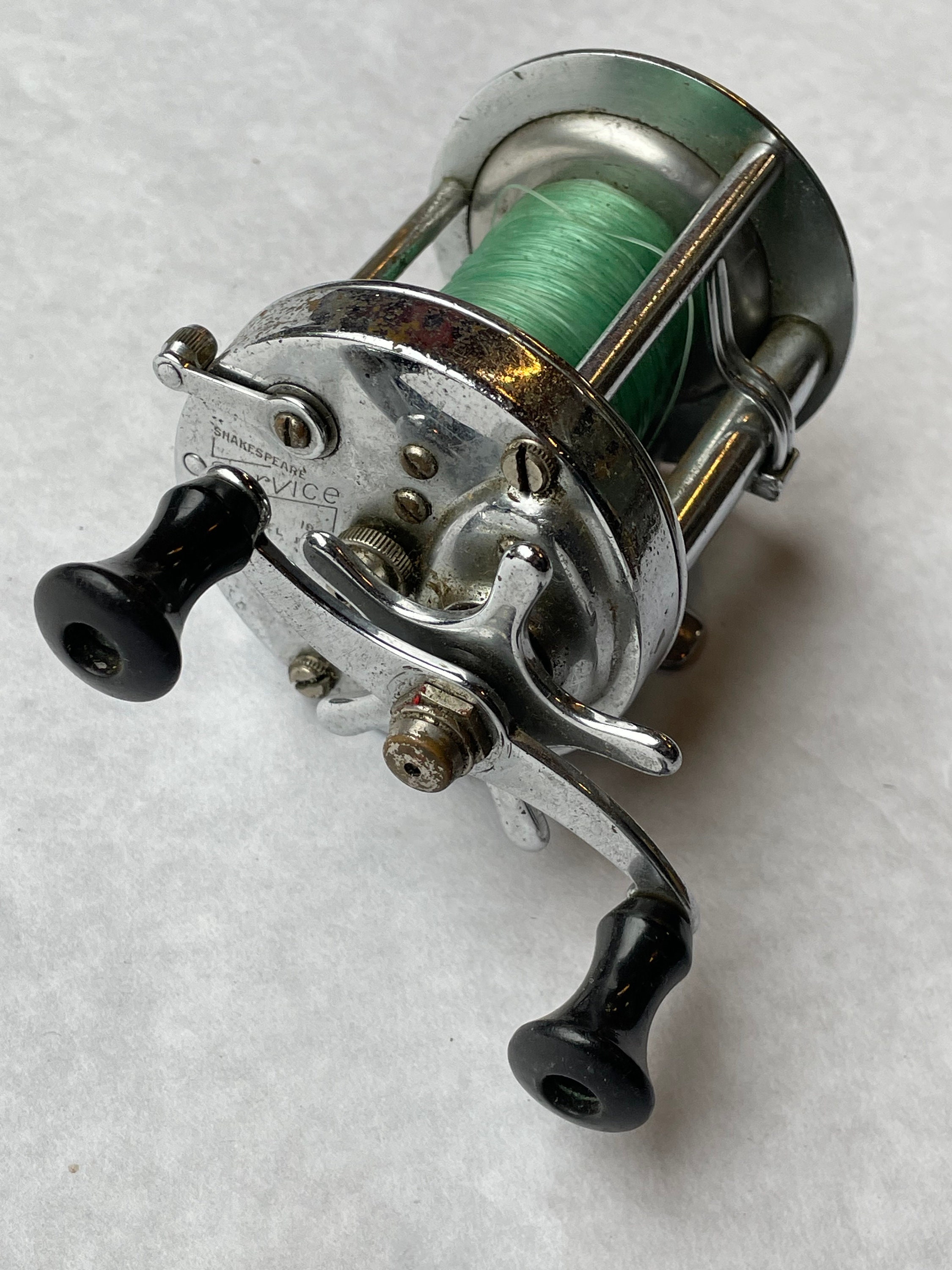 1946 Shakespeare Spinning Reel Model FA Fishing Reel. - Etsy