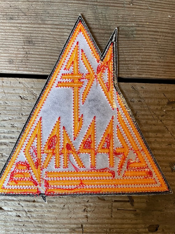 NOS Vintage Def Leppard Band Patch New Never Used. - image 2