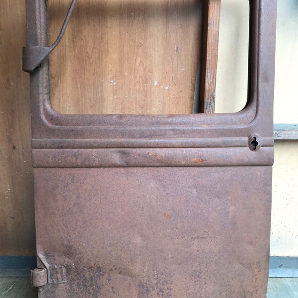 Hold Mark Fenzel Only - Original 1932-34 Ford Truck Drivers Door.