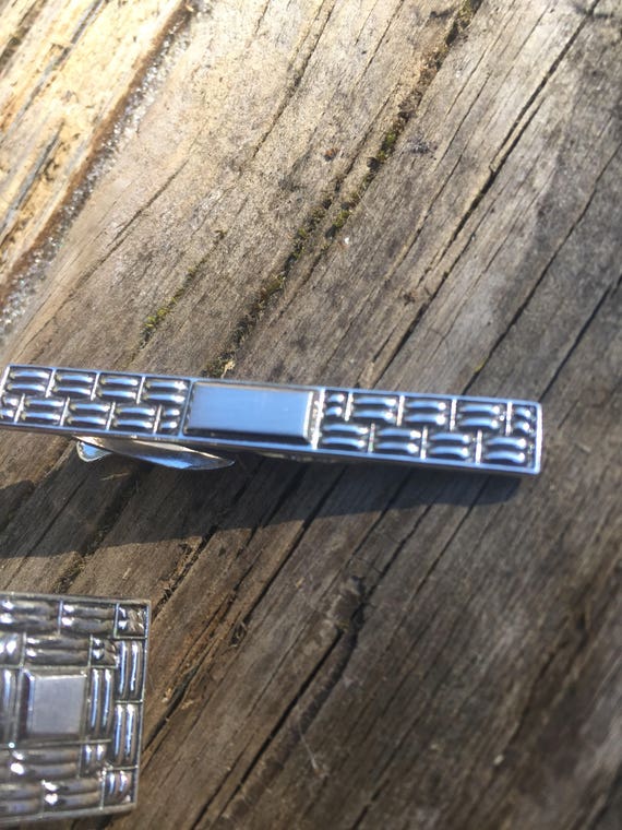 Hickok Cuff Links and Tie Clip Set - Made in USA - image 7