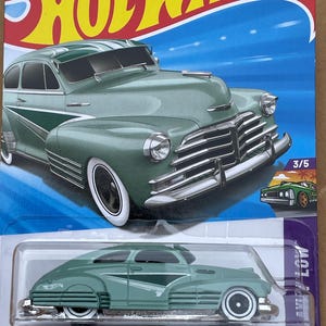 Vintage 1947 Chevrolet Fleetline Lowrider Bomb Hot Wheels Toy Car